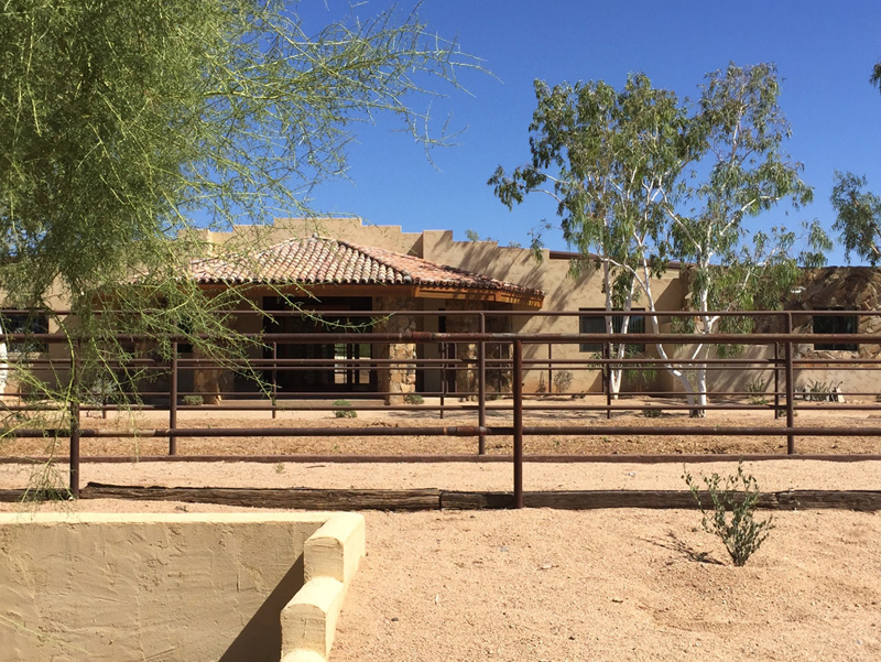Santolina Farm Barn entrance