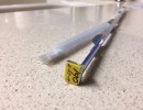 5 straws dose on al cane ready to freeze