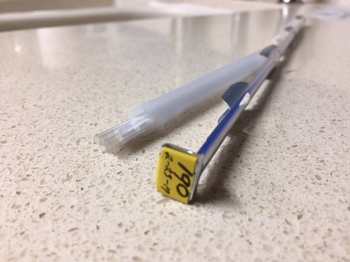 5 straws dose on al cane ready to freeze